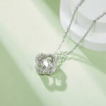 Lucky-Leaf Dancing Moissanite Pendant Necklace 5 lucky-leaf dancing moissanite pendant necklace oldc 06