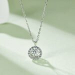 Sterling Silver Dancing Moissanite Pendant Necklace 3 sterling silver dancing moissanite pendant necklace oldd 04