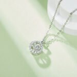 Sterling Silver Dancing Moissanite Pendant Necklace 5 sterling silver dancing moissanite pendant necklace oldd 06