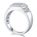 Sterling Silver Hip Hop Moissanite Ring For Men 3 sterling silver hip-hop moissanite ring m86c 02
