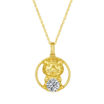 Tiger Of The Chinese Zodiac Moissanite Pendant Necklace 1 tiger of the chinese zodiac moissanite pendant necklace osxc 01