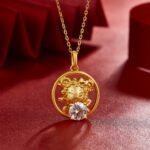 Goat Of The Chinese Zodiac Moissanite Pendant Necklace 3 sheep of the chinese zodiac moissanite pendant necklace osxh 03
