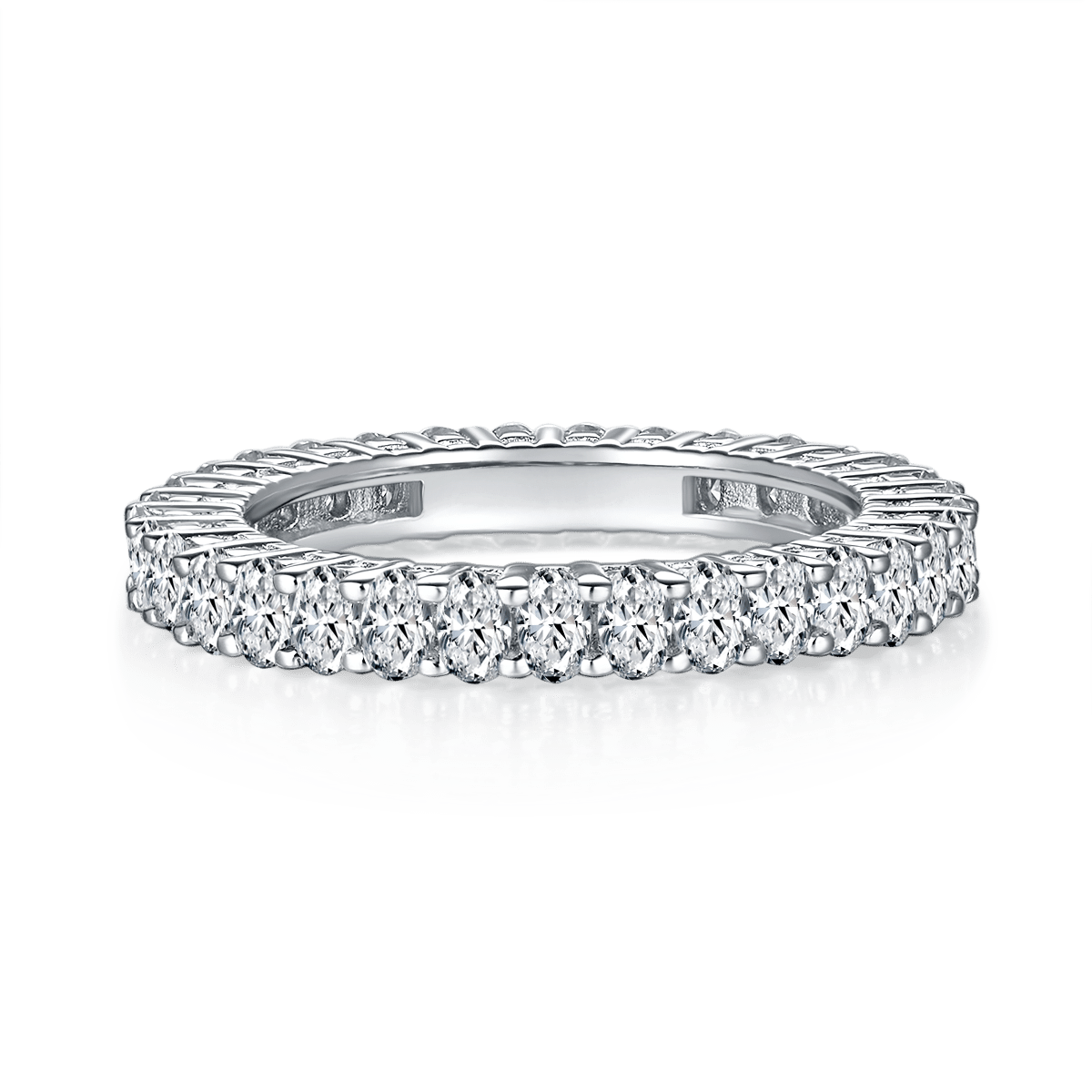 nhẫn vĩnh cửu moissanite cắt oval m97b 02