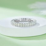 nhẫn vĩnh cửu moissanite cắt oval m97b 06