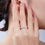 nhẫn vĩnh cửu moissanite cắt oval m97b 07