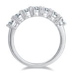 Cincin kawin ulang tahun moissanite potongan buah pir m95g 02