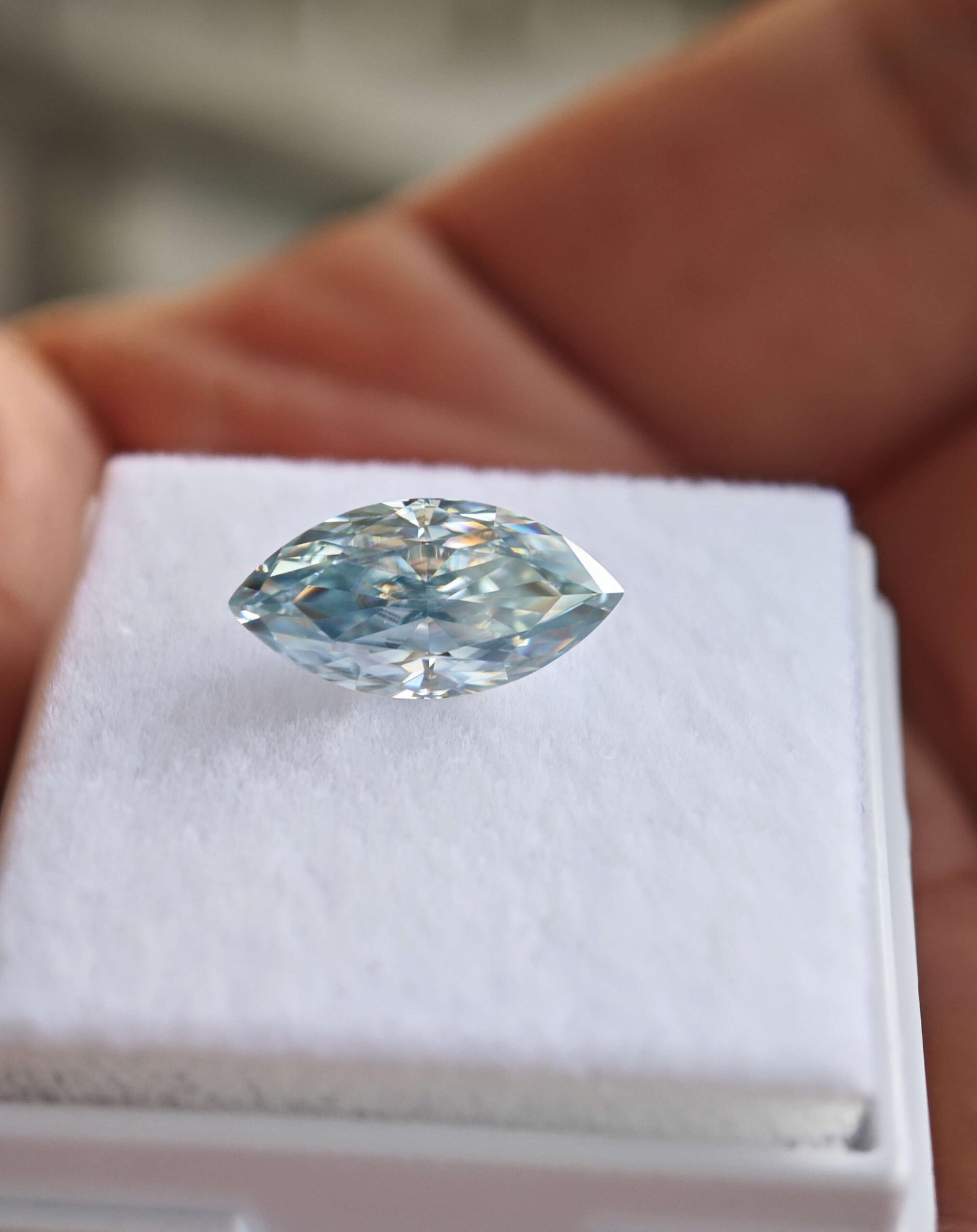 marquise cut 6x12mm light blue moissanite 02