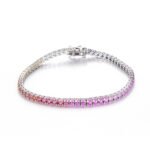 cultivation of colored gemstone rainbow bracelet wz03u wz02u wz01u 05