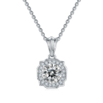 Collier pendentif moissanite style Harry Winston 1 harry winston style moissanite pendant necklace t33b 01