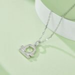 Libra of the Zodiac Moissanite pendant necklace OXZG 04