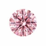 1,04 karaat ronde briljantslijping laboratoriumgekweekte roze diamant 1 1,04 karaat ronde briljantslijping laboratoriumgekweekte roze diamant