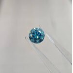 1.51 carat round brilliant cut lab grown blue diamond 2 1.51 carat round brilliant cut lab grown blue diamond