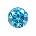 1.51 carat round brilliant cut lab grown blue diamond 1 1.51 carat round brilliant cut lab grown blue diamond
