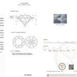 1.54 carat round brilliant cut lab grown yellow diamond 2 Круглый бриллиант огранки «бриллиант», выращенный в лаборатории, 1,54 карата, желтый.