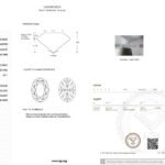 1.54ct oval cut fancy intense pink lab grown diamond 2 1,54 ct oval geschliffener, intensiv rosafarbener, im Labor gezüchteter Diamant
