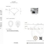 2.01ct pear cut fancy intense pink lab grown diamond 2 Выращенный в лаборатории бриллиант грушевидной огранки насыщенного розового цвета, фантазийный, 2,01 карата.