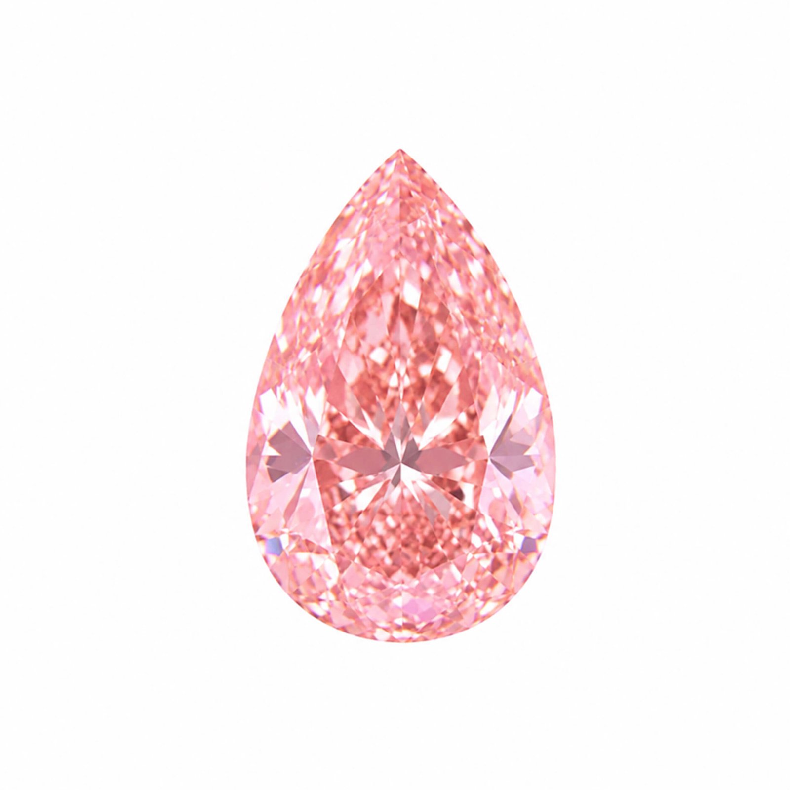 2.01ct pear cut fancy intense pink lab grown diamond 2.01ct pear cut fancy intense pink lab grown diamond