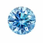 2.08 carat round brilliant cut lab grown blue diamond 1 2.08 carat round brilliant cut lab grown blue diamond