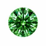 2.08 carat round brilliant cut lab grown green diamond 1 2.08 carat round brilliant cut lab grown green diamond