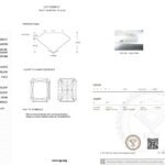 Kim cương nhân tạo màu vàng đậm, cắt kiểu radiant, trọng lượng 2,08ct.