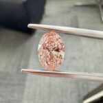 2.22ct oval cut fancy intense pink lab grown diamond 1 2.22克拉橢圓形切割艷彩濃粉紅實驗室培育鑽石