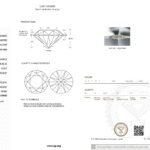 3.02 carat round brilliant cut lab grown blue diamond 2 3.02 carat round brilliant cut lab grown blue diamond