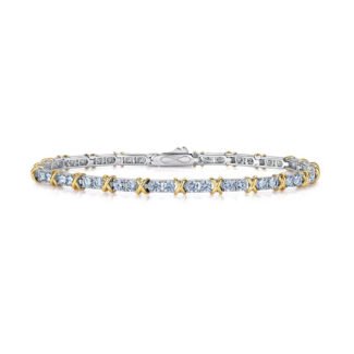 Home 31 X design round cut Moissanite bracelet