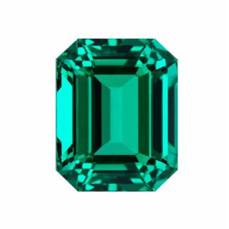 emerald cut lab grown emerald