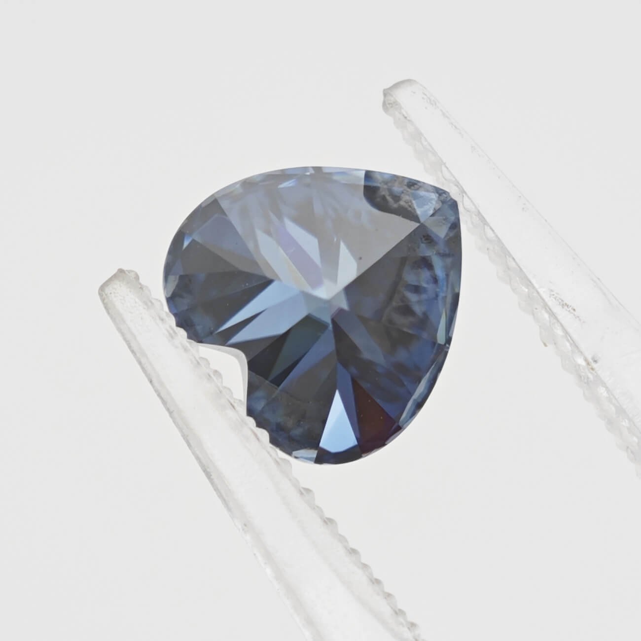 heart cut blue Moissanite 02 heart cut blue Moissanite 02