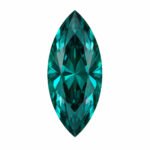 Marquise cut green Moissanite 1 marquise cut green Moissanite