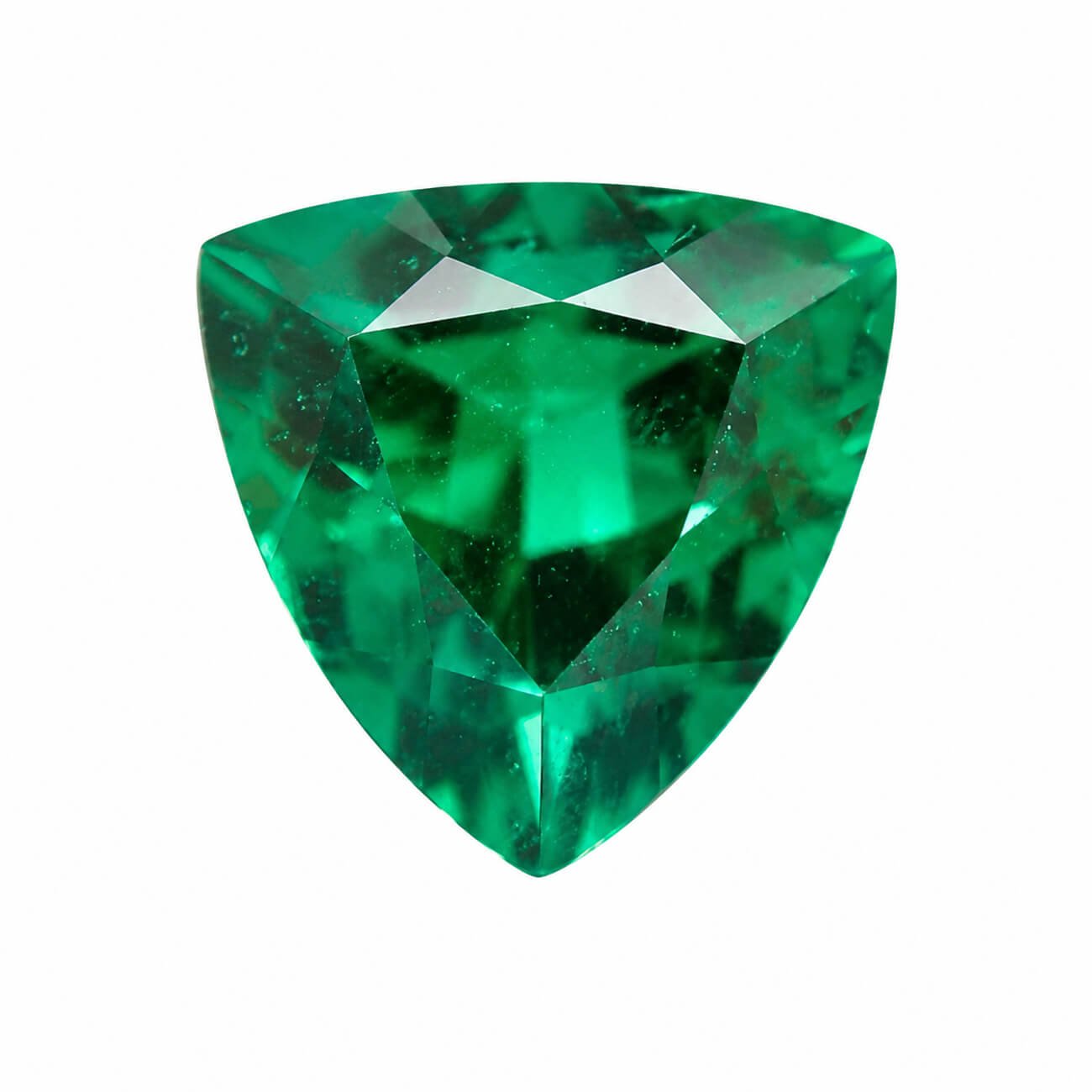 trillion cut lab grown emerald trillion cut lab grown emerald