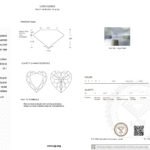 1,11 ct herzförmiger, intensiv blauer, im Labor gezüchteter Diamant 2 1,11 ct herzförmiger, intensiv blauer, im Labor gezüchteter Diamant