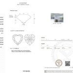 Diamant de laboratoire rose intense taille cœur de 4,09 ct (2) Diamant de laboratoire rose intense taille cœur de 4,09 carats