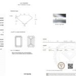 7,02 ct E VVS2 Smaragdschliff, im Labor gezüchteter Diamant 2 7,02 ct E VVS2 Smaragdschliff, im Labor gezüchteter Diamant