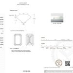 7,18 ct E VS1 Smaragdschliff, im Labor gezüchteter Diamant 2 7,18 ct E VS1 Smaragdschliff, im Labor gezüchteter Diamant