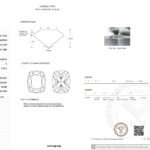 8,04 ct E VVS2 Kissenschliff-Labordiamant