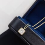Bezel setting princess cut lab grown diamond pendant necklace 3 Bezel setting princess cut lab grown diamond pendant necklace