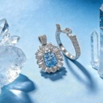 Halo setting cushion cut lab grown diamond engagement ring 3 Halo-zetting kussen geslepen laboratoriumdiamant verlovingsring