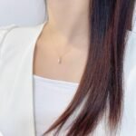 Marquise cut lab grown diamond pendant necklace