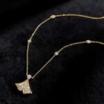 Mermaid tail lab grown diamond pendant necklace 4 Mermaid tail lab grown diamond pendant necklace