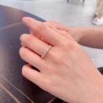 Round cut lab grown diamond anniversary wedding ring 5 Round cut lab grown diamond anniversary wedding ring