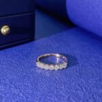 Round cut lab grown diamond anniversary wedding ring 4 Round cut lab grown diamond anniversary wedding ring