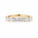 Round and pear cut lab grown diamond engagement ring 1 Round and pear cut lab grown diamond engagement ring
