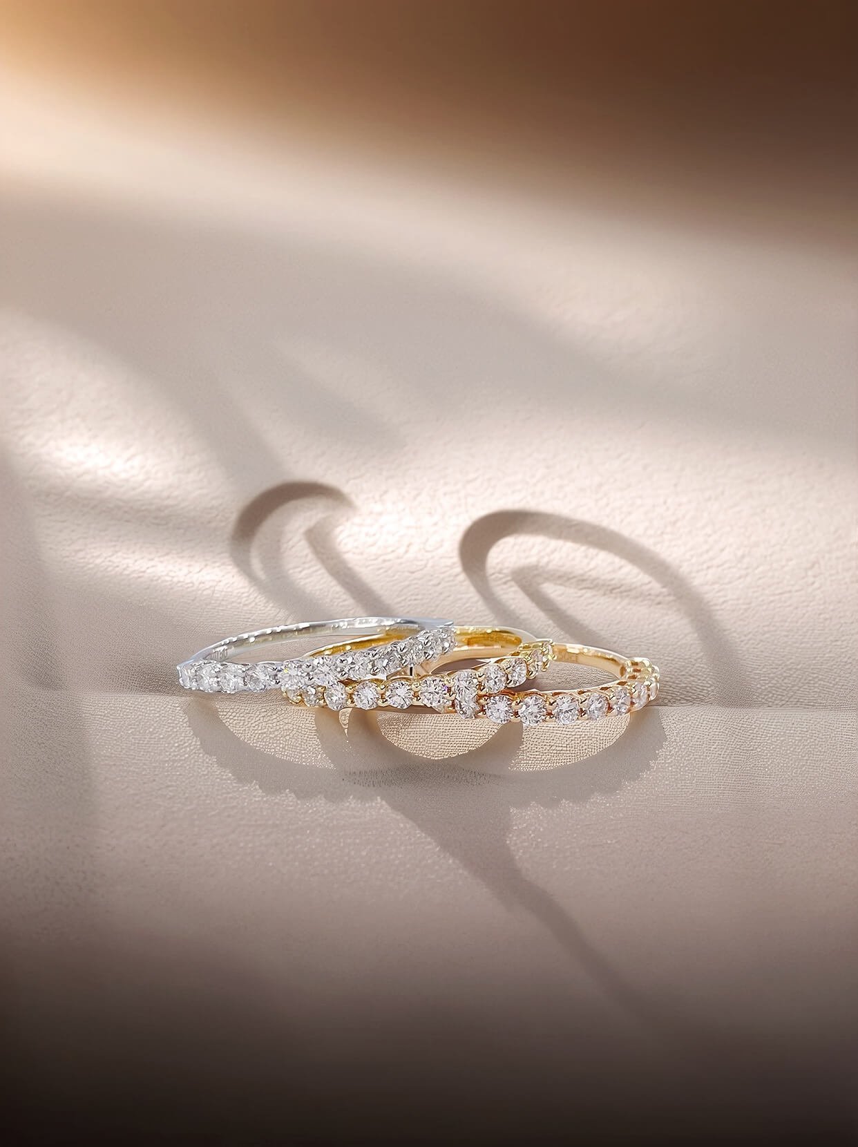 Round cut lab grown diamond eternity ring 03 Round cut lab grown diamond eternity ring 03