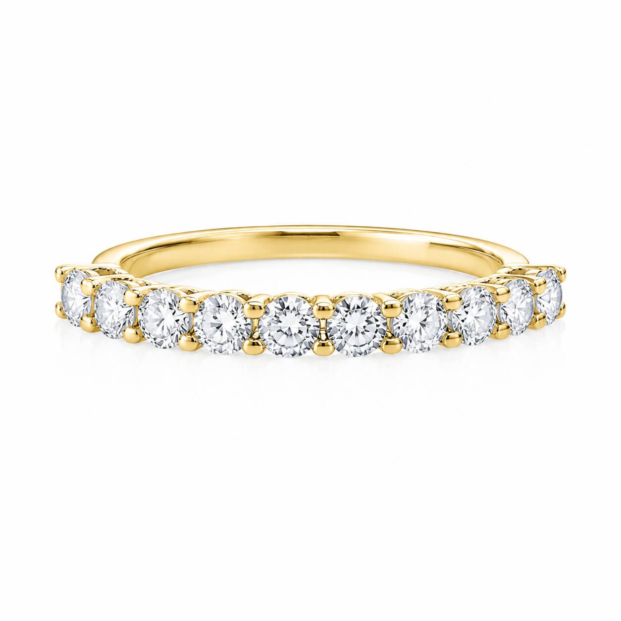 Round cut lab grown diamond eternity ring 03 Round cut lab grown diamond eternity ring 03