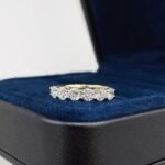 Round and pear cut lab grown diamond engagement ring 3 Round and pear cut lab grown diamond engagement ring