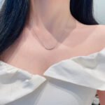 Smiling star lab grown diamond pendant necklace
