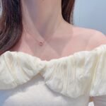 해바라기 화환 모양의 실험실에서 제작된 다이아몬드 펜던트 목걸이 6개 해바라기 화환 모양의 실험실에서 제작된 다이아몬드 펜던트 목걸이