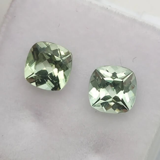 cushion cut lab grown green sapphire cushion cut lab grown green sapphire