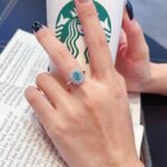 Halo setting oval cut lab grown Paraiba engagement ring 5 Halo setting oval cut lab grown Paraiba engagement ring 05